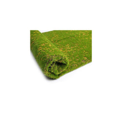 1x1m Simulation Artificial Moss Grass Turf Mat Wall Green Plants DIY Home - Yellow Dot
