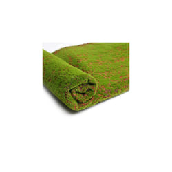 1x1m Simulation Artificial Moss Grass Turf Mat Wall Green Plants DIY Home - Red Dot