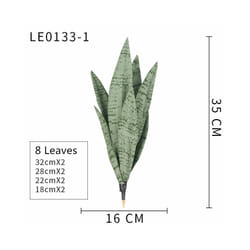Buy5get2 free Artificial Plants Realistic Succulents Indoor and Outdoor - 35cmB