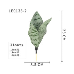 Buy5get2 free Artificial Plants Realistic Succulents Indoor and Outdoor - 23cmB