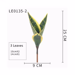 Buy5get2 free Artificial Plants Realistic Succulents Indoor and Outdoor - 25cmA