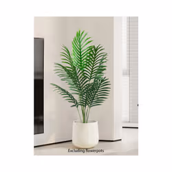 Buy5get2 free 70-120cm Large Artificial Palm Tree Plastic Turtle Back - 12-large Leaves