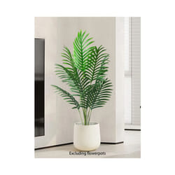 Buy5get2 free 70-120cm Large Artificial Palm Tree Plastic Turtle Back - 12-large Leaves