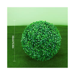 Artificial Plant Boxwood Topiary BallFaux Plants Decorative Grass Balls - Peanut 32cm