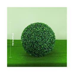 Artificial Plant Boxwood Topiary BallFaux Plants Decorative Grass Balls - Green Milan 27cm