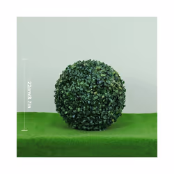 Artificial Plant Boxwood Topiary BallFaux Plants Decorative Grass Balls - Milan 22cm