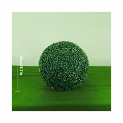 Artificial Plant Boxwood Topiary BallFaux Plants Decorative Grass Balls - Green Milan 22cm