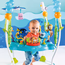 Bright Starts, Disney Baby, Finding Nemo Sea of Activities Jumper, Activity Centre with 13 Activities