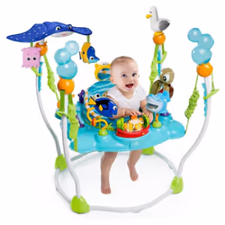 Bright Starts, Disney Baby, Finding Nemo Sea of Activities Jumper, Activity Centre with 13 Activities