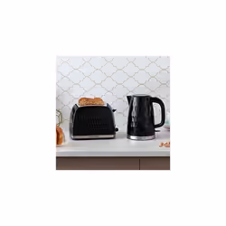 Russell Hobbs 26053 Cordless Electric Kettle - Contemporary Honeycomb Design with Fast Boil and Boil Dry Protection, 1.7 Litre, 3000 W, Grey