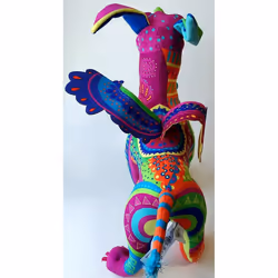 beibeiwang Cute Plush Toy Pixar Coxco Dante Alebrije Rainbow Dog 15