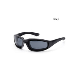 1Pc Retro Vintage Pilot Goggles Motor Protective Gear Glasses Snowboard - grey-1