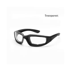 1Pc Retro Vintage Pilot Goggles Motor Protective Gear Glasses Snowboard - Transparent-1