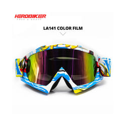 Motocross Goggles Cycling Motorcycle Goggles Ski Glasses Snowboard Moto - LA141 Colorful