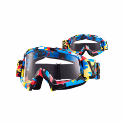Motocross Goggles Cycling Motorcycle Goggles Ski Glasses Snowboard Moto - U824 Colorful