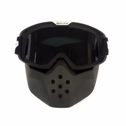 Mask Goggles Motocross Goggles For Motorcycle Shark Helmet Glasses Retro - BOF-40 Black Black