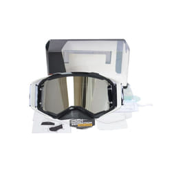 Cool Motorcycle Goggles Outdoor Cycling Motocross Helmet Glasses Riding - black