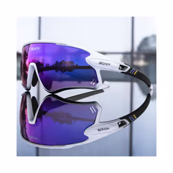 Pochromic Cycling Glasses MTB Riding Running Sunglasses UV400 Polarized - 24A