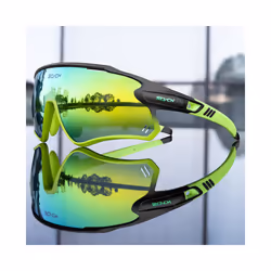 Pochromic Cycling Glasses MTB Riding Running Sunglasses UV400 Polarized - 38A