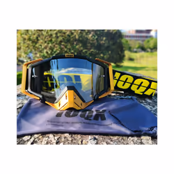Latest   Motocross Goggles Glasses Off Road Masque Helmets Goggles Ski - pink Clear