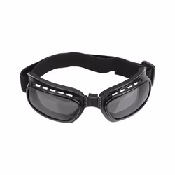 Foldable Riding Goggles Skiing Motorcycle Glasses Anti Glare Anti-UV Sunglasses - black