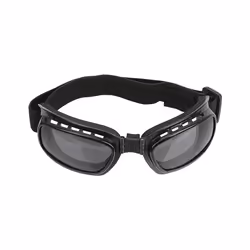 Foldable Riding Goggles Skiing Motorcycle Glasses Anti Glare Anti-UV Sunglasses - black