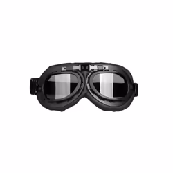 Retro Motorcycle Goggles Glasses Vintage Moto Classic Goggles for Harley - Grey