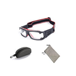 Basketball Glasses Sport Eyewear Football Eye Glasses Men Anti-Collision - 01 with case