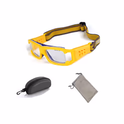 Basketball Glasses Sport Eyewear Football Eye Glasses Men Anti-Collision - 05 with case