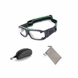 Basketball Glasses Sport Eyewear Football Eye Glasses Men Anti-Collision - 02 with case