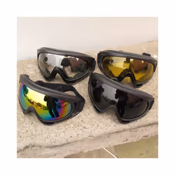 Fashion Glasses Motocross Motorcycle Goggles ATV Off Road Dirt Bike DustProof - Grey