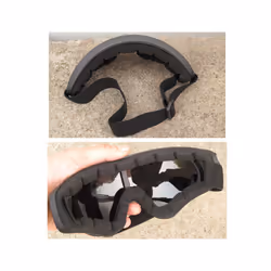 Fashion Glasses Motocross Motorcycle Goggles ATV Off Road Dirt Bike DustProof - Grey