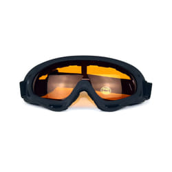 Motorcycle Goggles Off-Road Helmet Goggles Windproof Glasses Goggles Mask - Orange lens