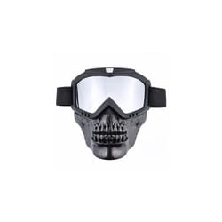 Mask Goggles Motocross Goggles For Motorcycle Shark Helmet Glasses Retro - MJG-024 Silver