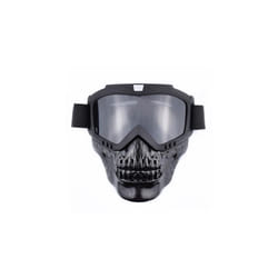 Mask Goggles Motocross Goggles For Motorcycle Shark Helmet Glasses Retro - MJG-024 Black