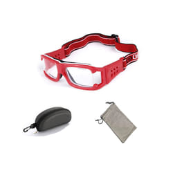 Basketball Glasses Sport Eyewear Football Eye Glasses Men Anti-Collision - 04 with case