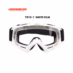 Motocross Goggles Cycling Motorcycle Goggles Ski Glasses Snowboard Moto - T815 White