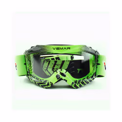 Motorcycle Glasses Windproof Motocross Goggles Kids Ski Goggle Moto Goggles - Black