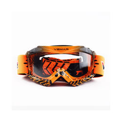 Motorcycle Glasses Windproof Motocross Goggles Kids Ski Goggle Moto Goggles - Gold