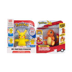 WCT Pokemon Electronic Interactive My Partner Pikachu- Charmander-Reacts - pika char 2PCS