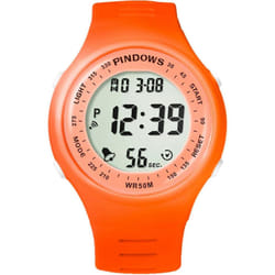 Men Watch For Men Digital Sports Watch, Outdoor Waterproof Military Digital Watch Led Screen Large Face Dual Dial Time And Stopwatch Alarm Wr - orange
