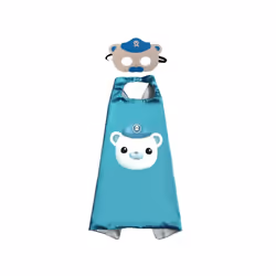 2Pcs The Octonauts Anime Costume Cosplay Comic Superhero Cloak Mask Fancy Dress - Barnacles