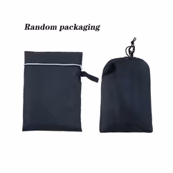 Patio Garden Furniture Cover Heavy Duty Outdoor Large Rattan Table Waterproof - Black, 123*123*74CM