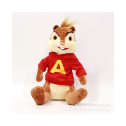 And Alvin The Chipmunks Theodore Simon Plush Soft Stuffed Animal Doll Gift Toy - Alvin