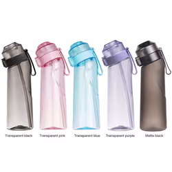 Air Up Water Bottle with Straw, Fitness Sports Scent Airup Fragrant Water Cup or 7 Flavors Pods Bottle Nozzle Ring - Peach Flavor Ring