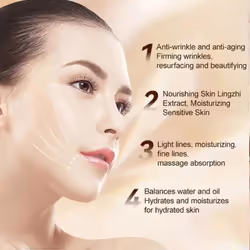 Gold Collagen Anti-Wrinkle Moisturizing Cream, Hydrates, Reduces Fine Lines, Anti-Ageing - 2pcs