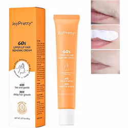 Facial Hair Removal Cream,Upper Lip Hair Removal,Extra Gentle Formula For Face,Painless Fast-Working for Face, Eyebrow, Upper ...