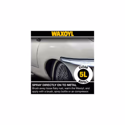 Hammerite Waxoyl Car Underseal and Rust Protection. The Original Rustproofing for Cars, Rust Inhibitor and Rust Converter for Classic Car Care. Waxoy