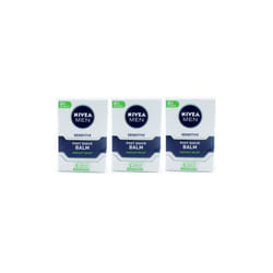 3 x Nivea Men Sensitive Post Shave Balm 100ml