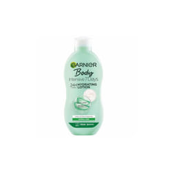 3 x Garnier Body Intensive 7 Days Hydrating Lotion Aloe Vera Normal Skin 400ml